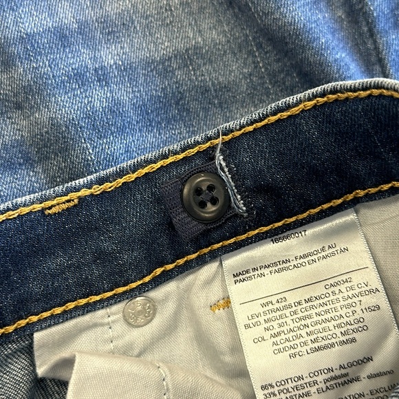 Girls Signature Levi's Strauss High Rise Super Skinny - Sz 16 - NWT! - Picture 10 of 16